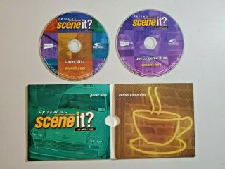 SCENE IT? FRIENDS DELUXE EDITION DVD GAME 2) REPLACEMENT DVDS 2