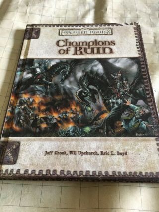 Champions Of Ruin Forgotten Realms Dungeons And Dragons