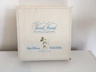 Trivial Pursuit Walt Disney Family Edition Master Game.  Complete