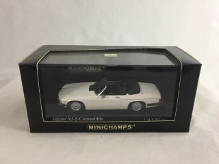 1/43 Minichamps 1988 Jaguar Xj - S Convertible,  White,  1/4,  032,  400 130430