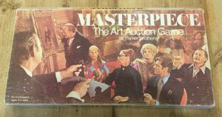Masterpiece The Art Game By Parker Brothers 1970 Vintage