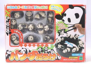 Panda Darake Balance Game Figure Authentic Epoch Japan