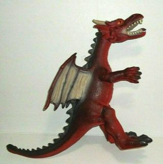 Large Maidenhead Toys R Us Big Red Dragon Toy 16 " Tall