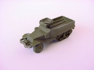 1940s Authenticast Comet Metal Prod 5154 Wwii Us Army M3 - A1 Half - Track