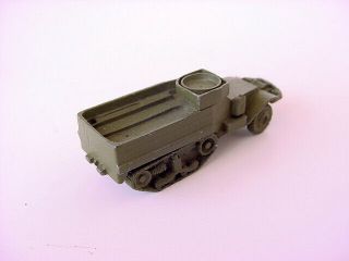 1940s AUTHENTICAST COMET METAL PROD 5154 WWII US ARMY M3 - A1 HALF - TRACK 2