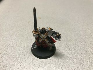 Warhammer 40k Brother Captain Stern Of The Grey Knights,  Metal