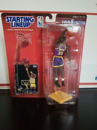 Magic Johnson 1998 Starting Lineup Basketball Nba Lakers