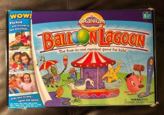 2004 Cranium Balloon Lagoon The Four - In - One Carnival Game For Kids