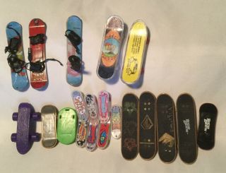 20 Mini Skateboard Toy Deck Snow Fingerboard Skate Park Kid Children Gift