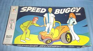 Vintage Milton Bradley Speed Buggy Game 1973 Complete