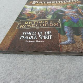 Temple of the Peacock Spirit Pathfinder Adventure Path Return of the Runelords 4 3