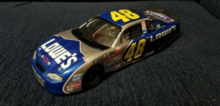 2002 Jimmie Johnson Rookie 1:24 Action Diecast Lowes 48 Monte Carlo