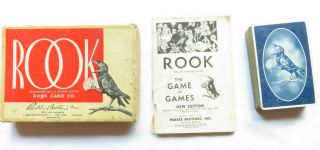 Parker Brothers Inc.  Vintage Rook Card Game