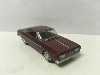 1964 64 Plymouth Fury Collectible 1/64 Scale Diecast Diorama Model