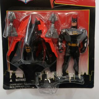 Kenner Hasbro 1997 Batman Crime Squad Action Figure Stealth Wing Vintage