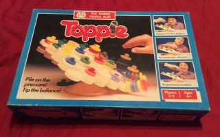 Vintage 1983 Board Game - Topple - 100 Complete