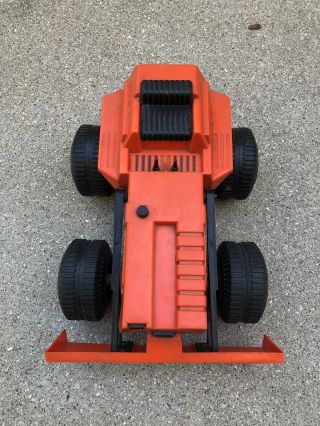 Vintage Ideal Mighty Mo Bulldozer 1973 Friction Motor Power Drive Toy Corp 5