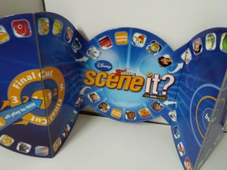 Scene It? Disney Board DVD Game 2nd edition complete Pixar Trivia 3