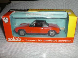 1/43 Solido Porsche 914/6 Red No.  179