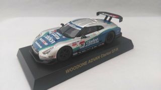 Kyosho 1/64 Nissan Woodone Advan Clarion Gt - R Free/shipping From/japan