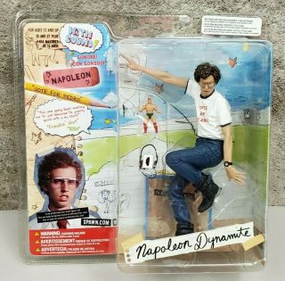 Mcfarlane Toys Napoleon Dynamite Vote For Pedro Shirt Action Figure From 2005