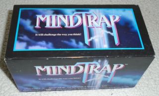 Mind Trap Game By Pressman 1996,  Challenging Thinking Game,  Complete