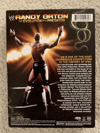 WWF WWE The Viper Randy Orton Evolution of a Predator DVD 2