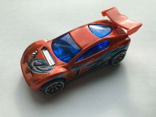 Hot Wheels Acceleracers Teku Synkro [orange Spoiler] (loose)