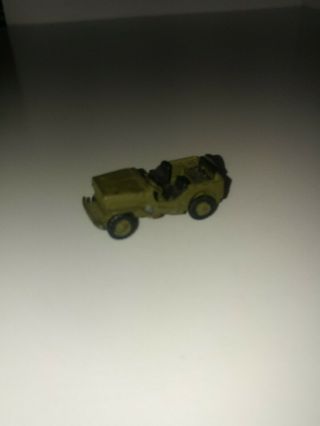 Comet Authenticast World War Ii Us Willy’s Jeep 5160.  Wheels Roll