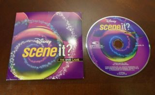 Disney Scene It? 1st Edition Dvd Game Replacement Dvd Disc Game Part 2005