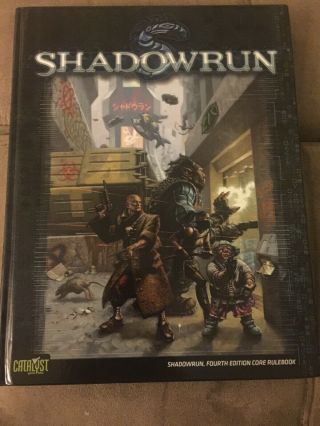 Shadow Run,  Fourth Edition Core Rule Book (2005)