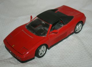 1:18 Mira Diecast Ferrari 348 Made In Spain