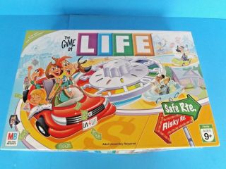The Game Of Life - Fun Board Game= Finance Choices Decisions 2007 Won Award Usa