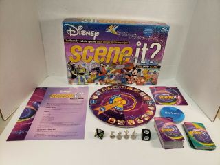 Disney Scene It Dvd Game 2004 Mattel Complete G3122
