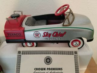 Crown Premiums 1948 Bmc Tanker - Texaco Sky Chief Pedal Car Bank - Diecast