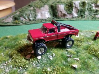 Greenlight Red 1:64 1979 Ford F - 250 Monster Truck