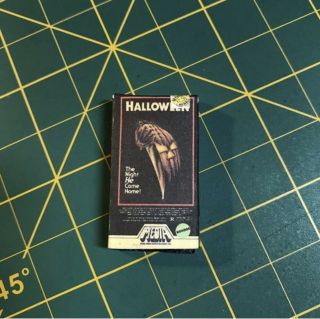 1/6 Custom Vhs Horror Rental Tape Accessory Halloween Michael Myers