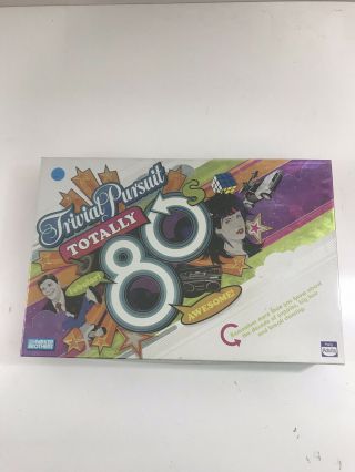 Trivial Pursuit Totally 80s Parker Brothers Board Game Complete