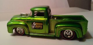 Hot Wheels Classics Series 5 Chase Custom 56 FORD TRUCK REAL RIDERS (LOOSE) 1:64 2