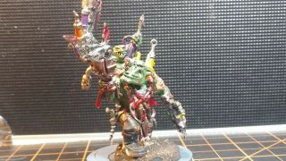 Warhammer 40k Ork Painboy Painted And Based
