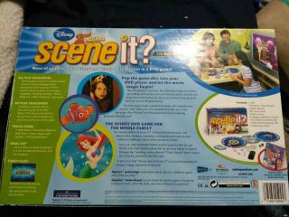 Disney Scene It? 2nd Edition DVD Game Mattel 2007 COMPLETE 2