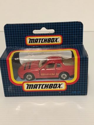 Matchbox Mb59 Porsche 944 Creditcharge
