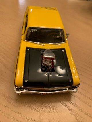 1970 Chevrolet Nova Ss Yellow 1:24 Diecast Model Car Maisto Firestone 2 All Star