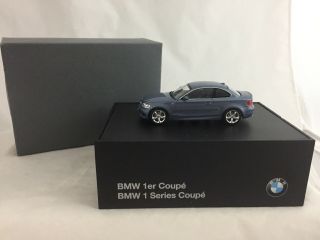 1/43 Minichamps Bmw 1 Series Coupe,  80 42 0 427 068,  Light Blue