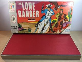 The Lone Ranger Milton Bradley 1966 Classic Board Game Mb 4721 Race To The Fort