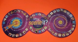 DISNEY “SCENE IT?” DVD GAME - 2004 EDITION.  Complete Collectible 5