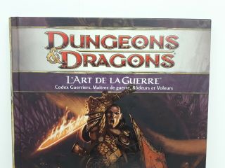 D&D 4nd edition D&D4 4.  0 Dungeons & Dragons L ' art De La Guerre FR 4