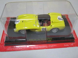 Ferrari 250 Testa Rossa 24 Hour Of Le Mans 1958 21 Ixo 1/43 Scale