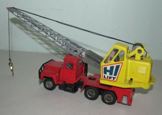 B Corgi Major Toys Mack Truck With Mounted Hi Lift Crane