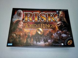 Lord Of The Rings Risk Middle Earth Conquest Games Board Game Please Read
